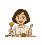 日常の話-everyday story.（個別スタンプ：2）