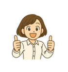 日常の話-everyday story.（個別スタンプ：4）