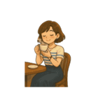 日常の話-everyday story.（個別スタンプ：8）
