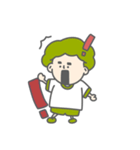 フトシの仲間たち。4（個別スタンプ：3）