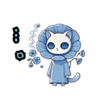 ネモフィラにゃん①……..（個別スタンプ：37）