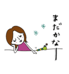 ちょっとお酒が好きな大人女子（敬語）（個別スタンプ：37）