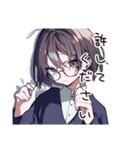 やらかし反省女子の赤走（個別スタンプ：18）