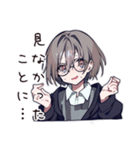 やらかし反省女子の赤走（個別スタンプ：21）
