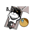 お風呂が待ち遠しい黒柴（個別スタンプ：11）