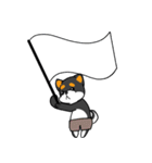 お風呂が待ち遠しい黒柴（個別スタンプ：27）