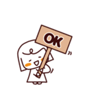 なーちゃんのゆるい日常（個別スタンプ：1）