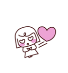 なーちゃんのゆるい日常（個別スタンプ：12）