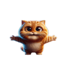 イライラ猫 うんざり返信（個別スタンプ：6）
