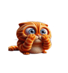イライラ猫 うんざり返信（個別スタンプ：25）