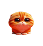 イライラ猫 うんざり返信（個別スタンプ：26）