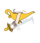 アラブ（イスラム）猫と魔法のランプ（英）（個別スタンプ：20）