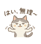 脱力ねこびより（個別スタンプ：1）