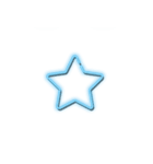 推し活スタンプNEON青（個別スタンプ：20）