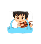 バイオリン男子 かわいい 動く（個別スタンプ：2）