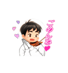 バイオリン男子 かわいい 動く（個別スタンプ：3）