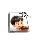バイオリン男子 かわいい 動く（個別スタンプ：5）