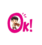 バイオリン男子 かわいい 動く（個別スタンプ：9）