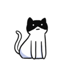 黒ハチねこさん（個別スタンプ：1）