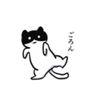 黒ハチねこさん（個別スタンプ：7）