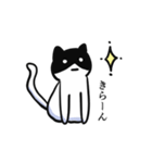 黒ハチねこさん（個別スタンプ：8）