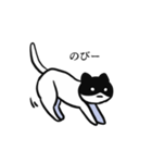 黒ハチねこさん（個別スタンプ：10）