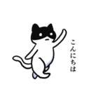 黒ハチねこさん（個別スタンプ：16）