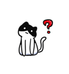黒ハチねこさん（個別スタンプ：18）