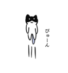 黒ハチねこさん（個別スタンプ：22）