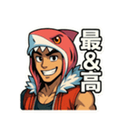 介護のミカタシャークマン（個別スタンプ：6）