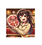 焼肉屋と彼女（個別スタンプ：11）
