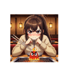 焼肉屋と彼女（個別スタンプ：14）