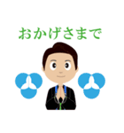 フットサル好きな住職・園長（個別スタンプ：35）