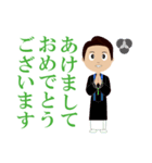 フットサル好きな住職・園長（個別スタンプ：36）