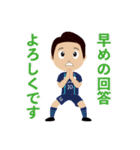 フットサル好きな住職・園長（個別スタンプ：39）