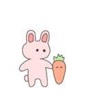 うさぎとにんじんは恋人（個別スタンプ：8）