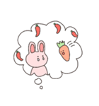 うさぎとにんじんは恋人（個別スタンプ：18）
