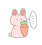 うさぎとにんじんは恋人（個別スタンプ：22）
