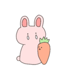 うさぎとにんじんは恋人（個別スタンプ：23）