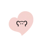 ʕ·͡·ʔふんふんʕ·͡·ʔ一言（個別スタンプ：1）