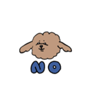 せわしないいぬ（個別スタンプ：8）