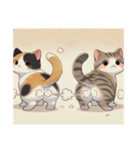 サバトラ猫よりみなさんへよろしく（個別スタンプ：16）