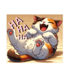 三毛猫さんよろしくお願いします（個別スタンプ：2）