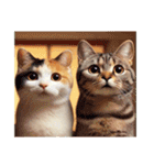 三毛猫さんよろしくお願いします（個別スタンプ：6）
