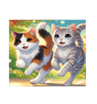 三毛猫さんよろしくお願いします（個別スタンプ：8）