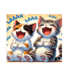 三毛猫さんよろしくお願いします（個別スタンプ：16）