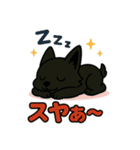 くろイッヌは使いやすい（個別スタンプ：16）