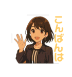 元気なマリっぺの元気なスタンプ2（個別スタンプ：4）