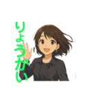 元気なマリっぺの元気なスタンプ2（個別スタンプ：15）