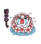絵文字も‼️桜にゃん②一番人気❗️……..（個別スタンプ：35）